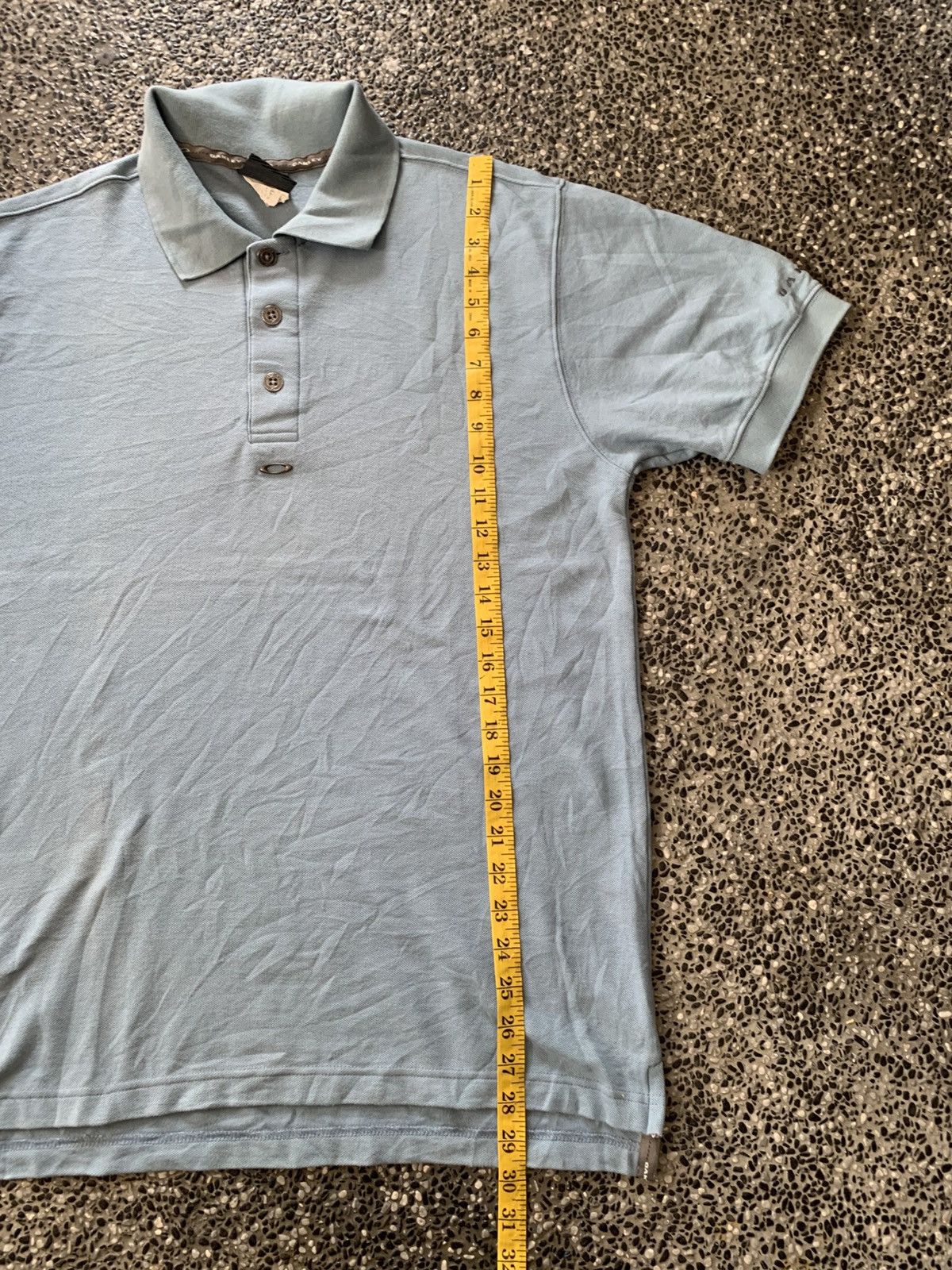 Oakley Vintage Oakley Centre Logo Polo Shirt Size US M / EU 48-50 / 2 - 9 Thumbnail