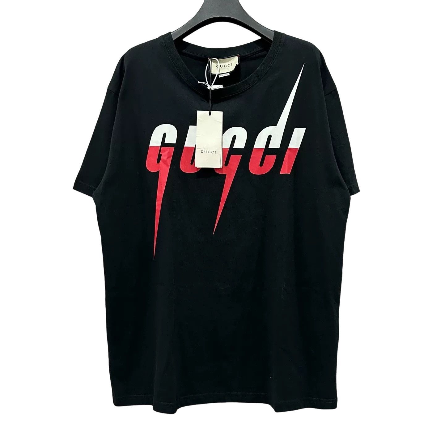 Gucci Gucci Graphic Logo T-Shirt Size L Size US L / EU 52-54 / 3 - 1 Thumbnail