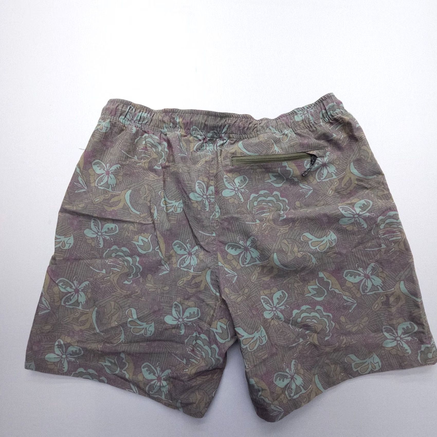 Toad&Co Toad & Co Boundless Pull-On Shorts Mens Large Floral Sports Paddle Pickle Size US 33 - 3 Thumbnail