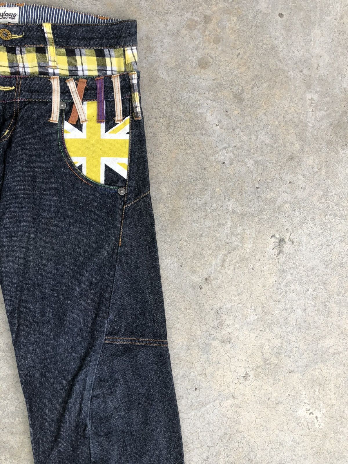 Hysteric Glamour Nylaus Double Waist Distressed Jeans Size US 32 / EU 48 - 5 Thumbnail