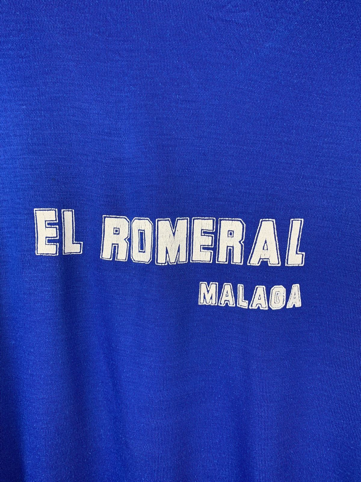 Vintage Vintage El Romeral Malaga Soccer Football Shirt Men’s Blue Size US M / EU 48-50 / 2 - 13 Thumbnail