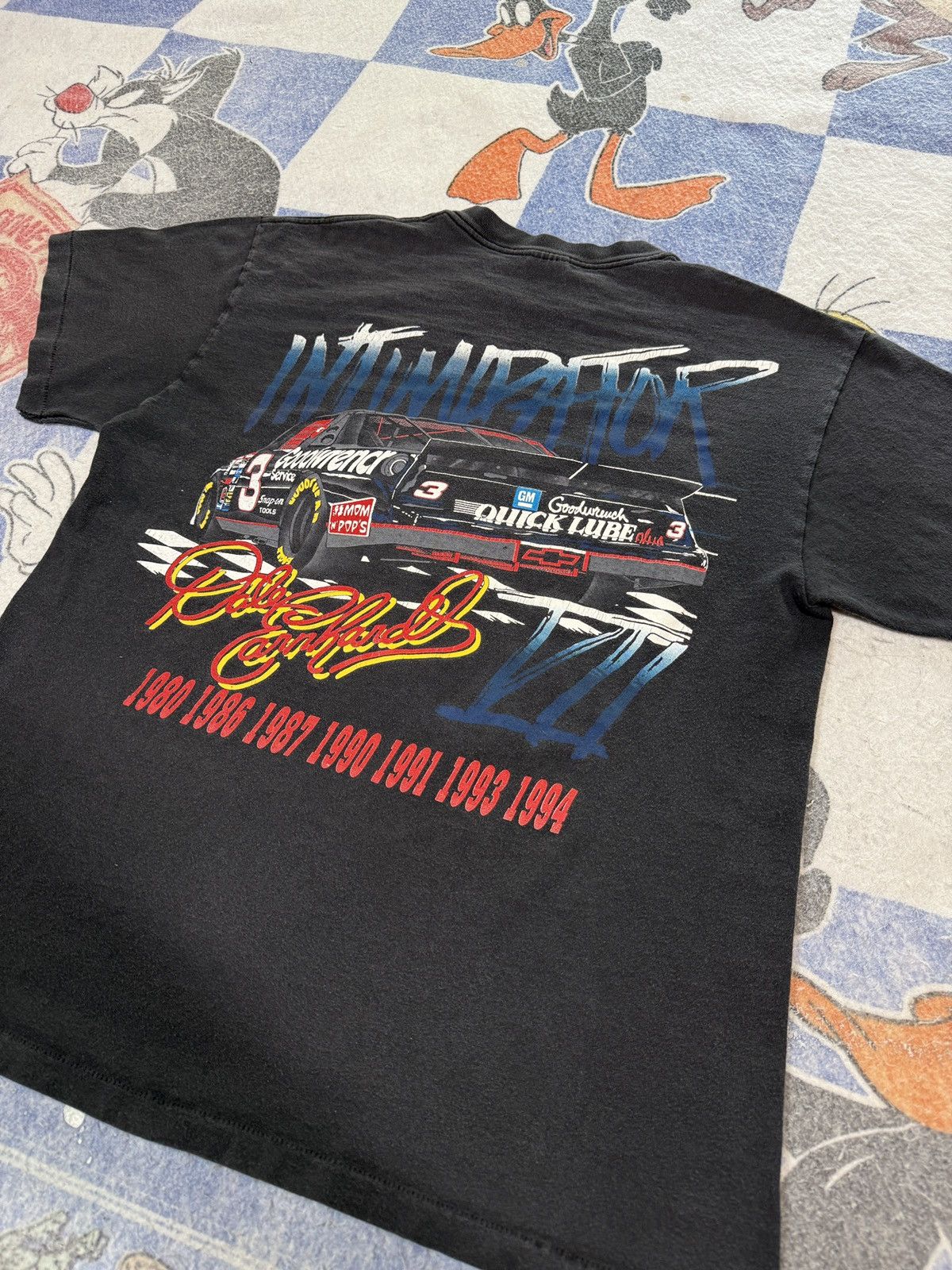 NASCAR Vintage dale Earnhardt intimidator tee Size US L / EU 52-54 / 3 - 4 Thumbnail