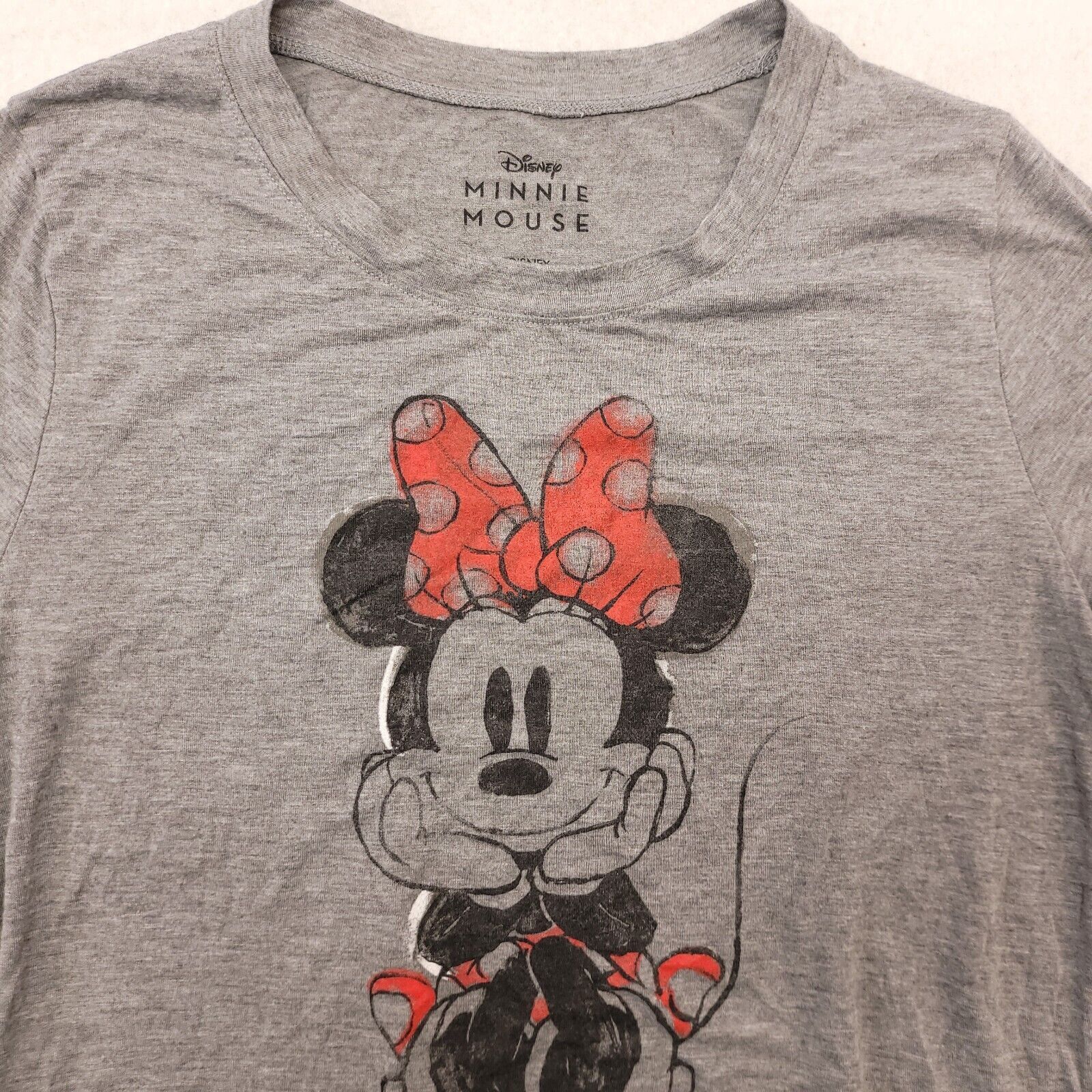 Disney Disney Minnie Mouse Casual Graphic T Shirt Womens Size XL Size XL / US 12-14 / IT 48-50 - 1 Thumbnail
