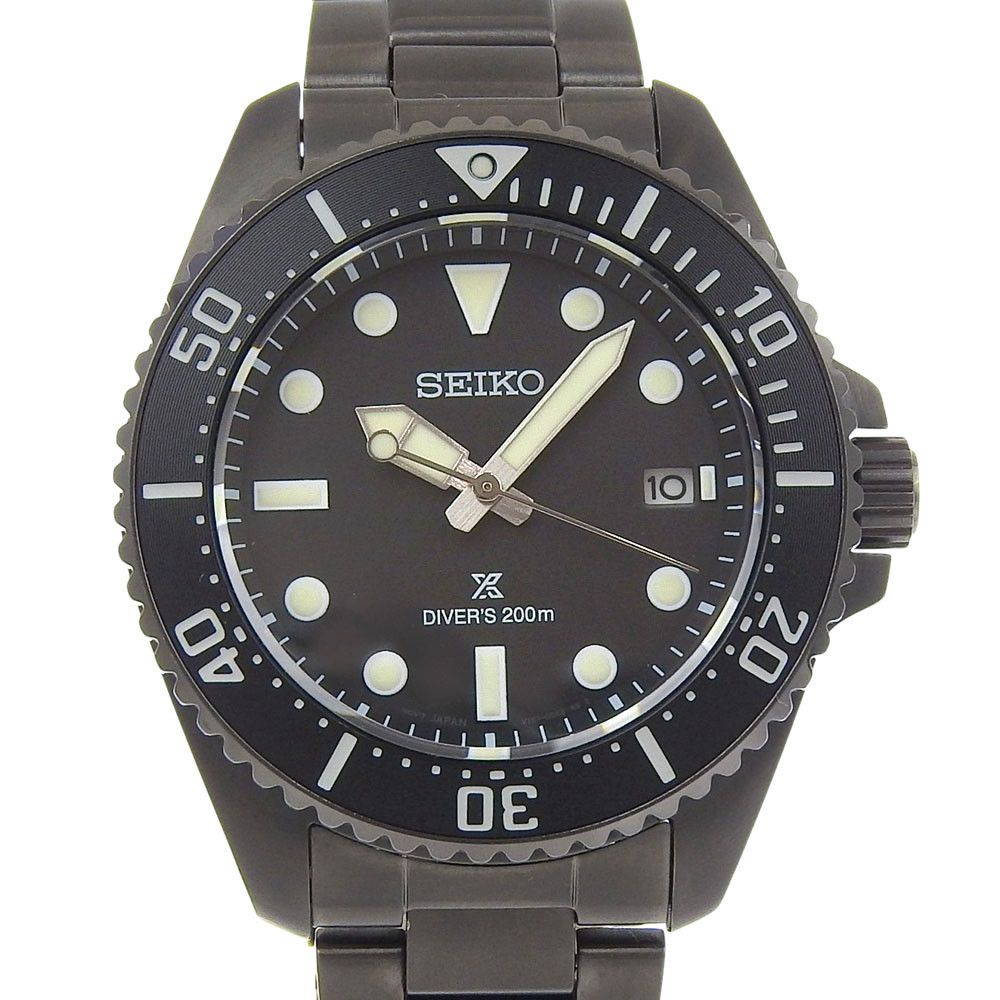 Seiko SEIKO PROSPEX Stainless Steel Watch Metal Quartz SBDJ065 DUTY FREE for USA