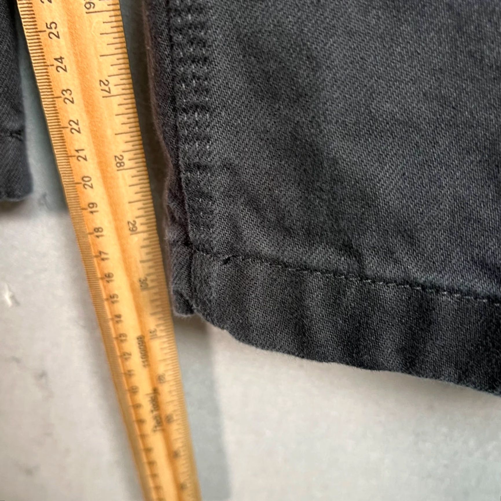 Vintage GU Pants 36 in Waist Black Cotton Relaxed Fit Chino XL Mens Size US 36 / EU 52 - 7 Thumbnail