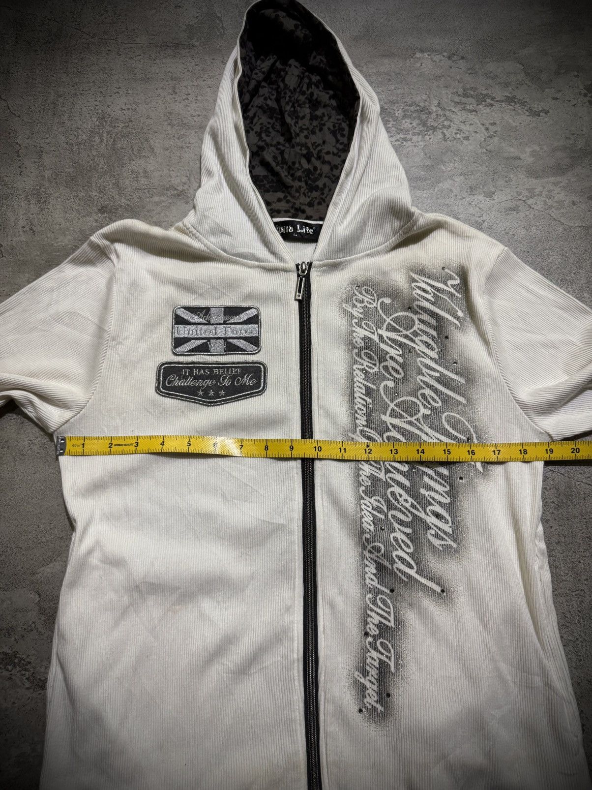 Japanese Brand Y2k WILD LIFE IFSIXWASNINE POEM HOODIE Size US L / EU 52-54 / 3 - 7 Thumbnail