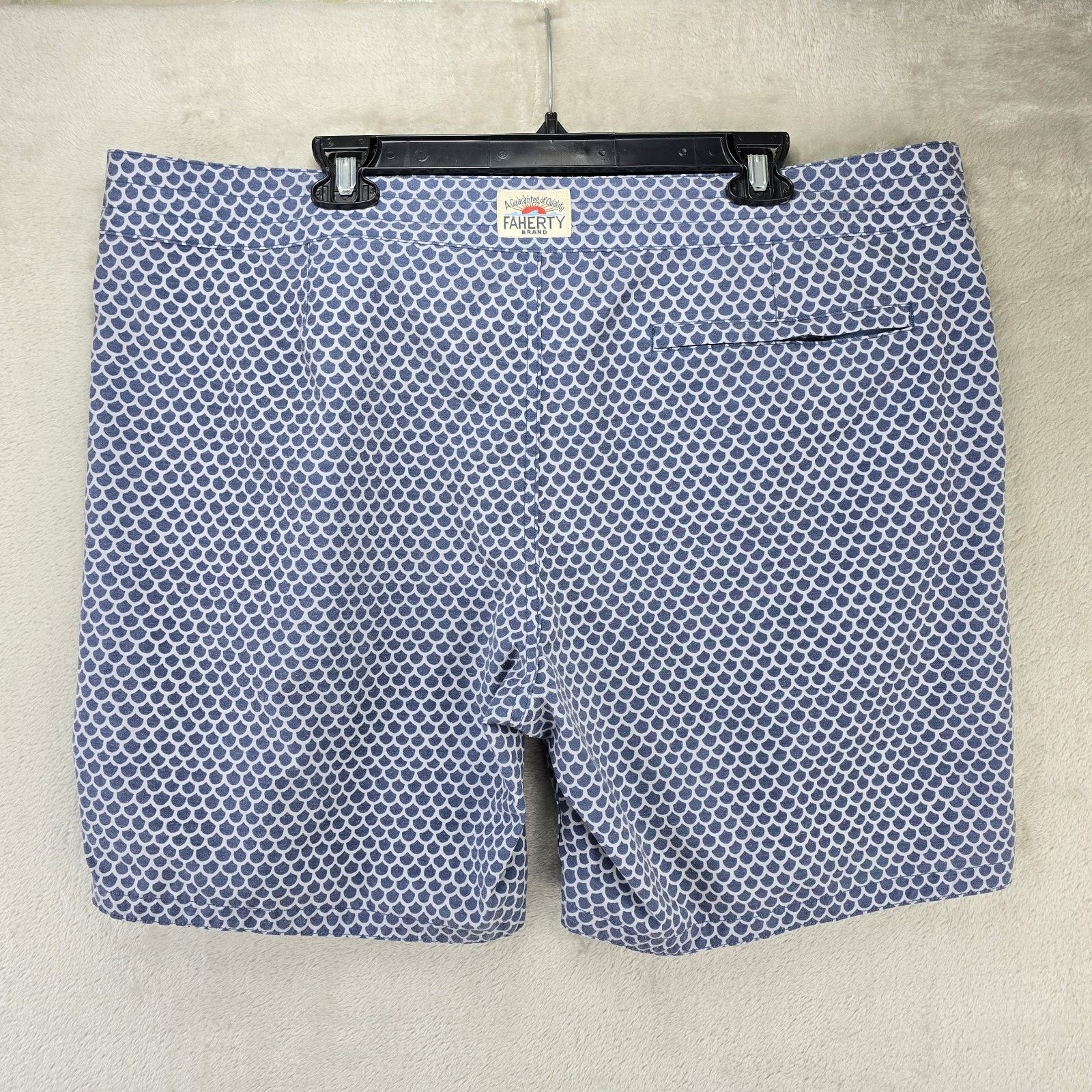 Faherty Faherty Classic Boardshort Fishscale Batik Men's Size 40 Size US 40 / EU 56 - 5 Thumbnail
