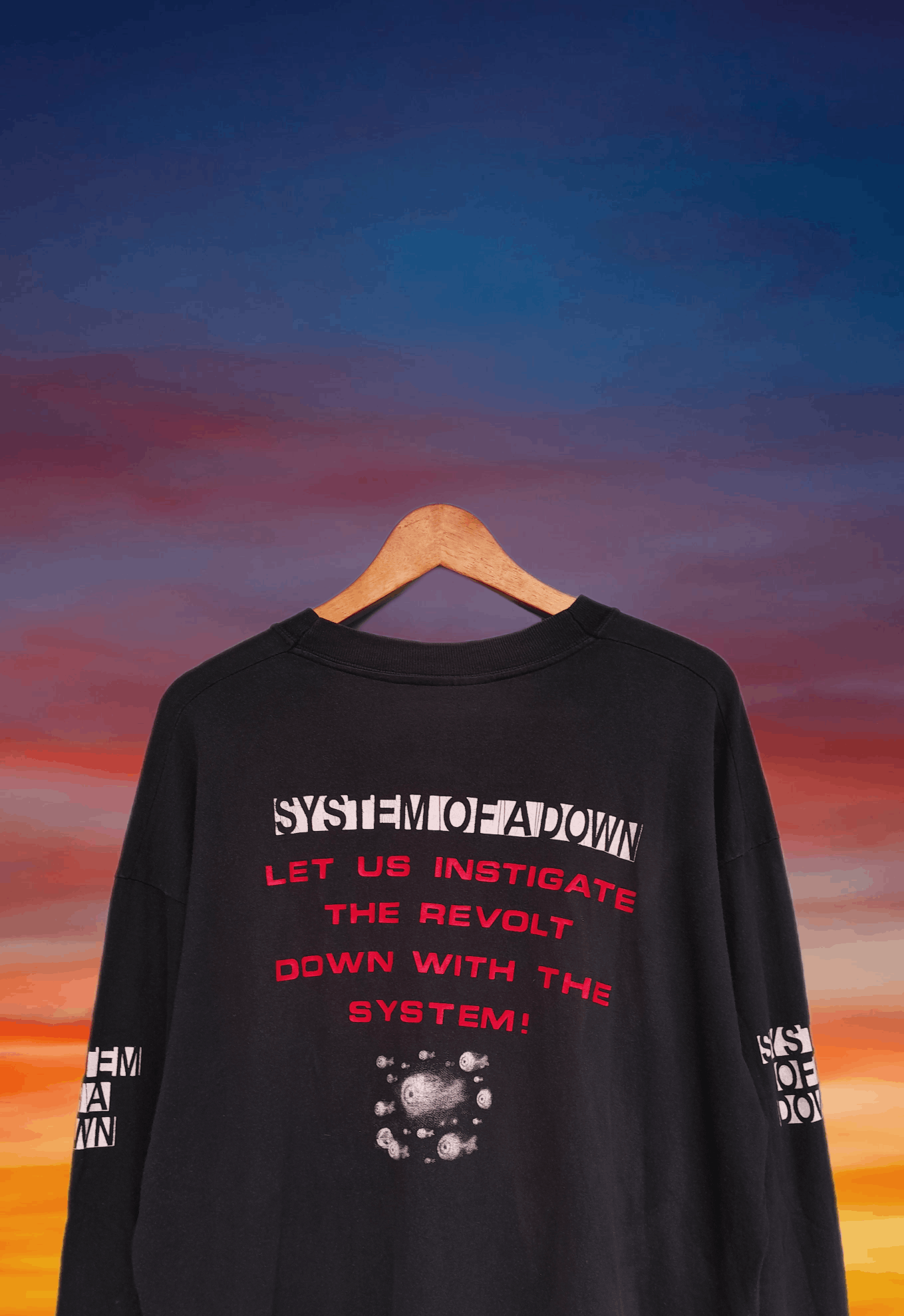 Rap Tees Rare Vintage 90s System Of A Down Promo tee Longsleeve shirt Size US XL / EU 56 / 4 - 5 Thumbnail