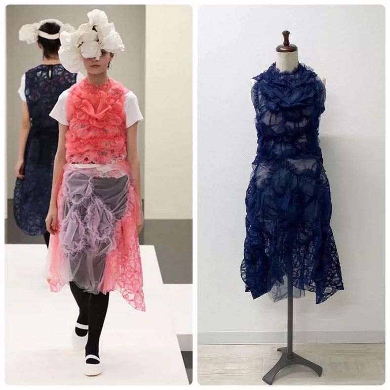 Comme des Garcons Comme Des Garcons See-through flower irregular suit Size M / US 6-8 / IT 42-44 - 5 Thumbnail