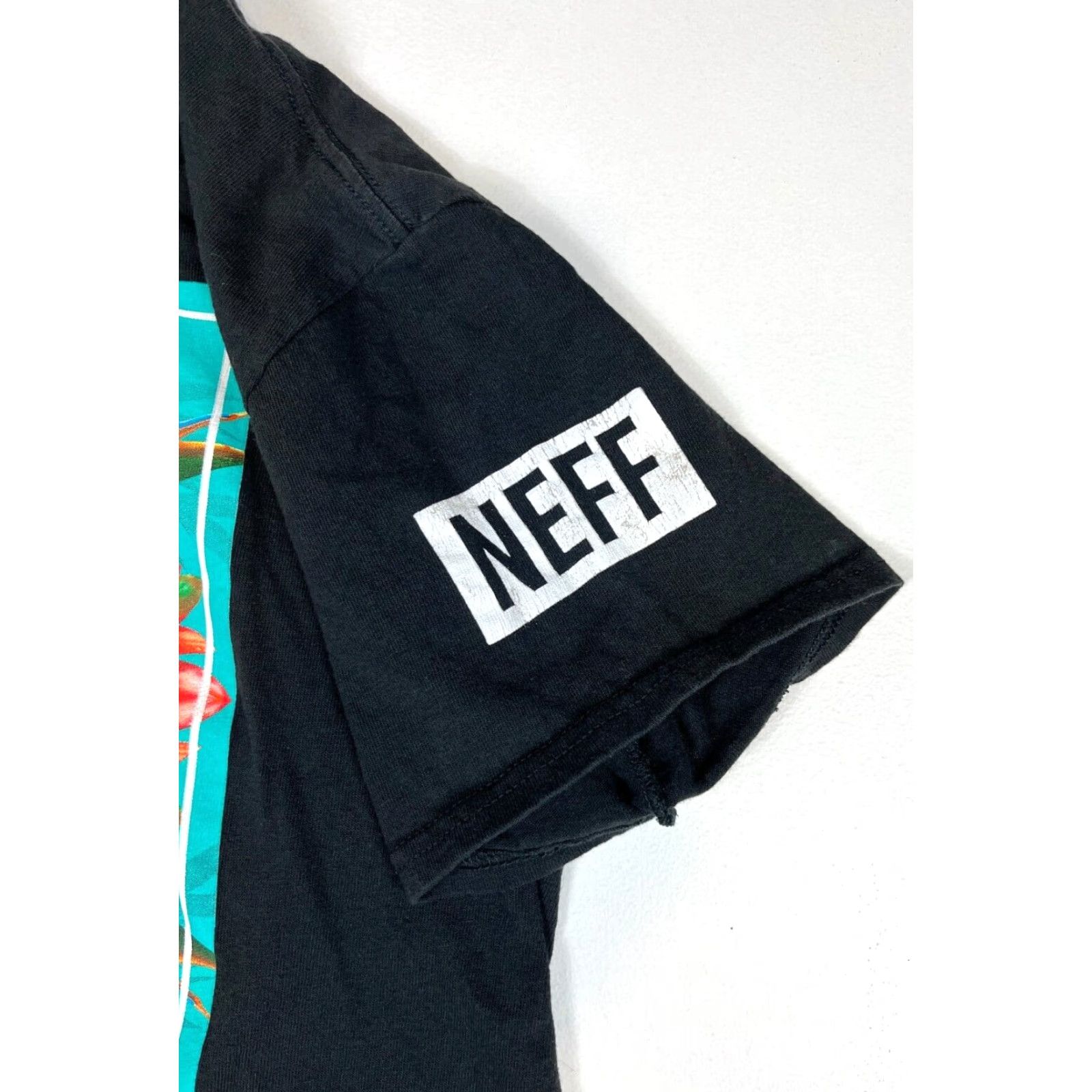 Disney Neff Mickey Mouse Unisex Adult T-Shirt Size M Black Cotton Crew Neck Short Sleeve Graphic Disney Collection by NEFF M​ickey Mouse Size US M / EU 48-50 / 2 - 4 Thumbnail