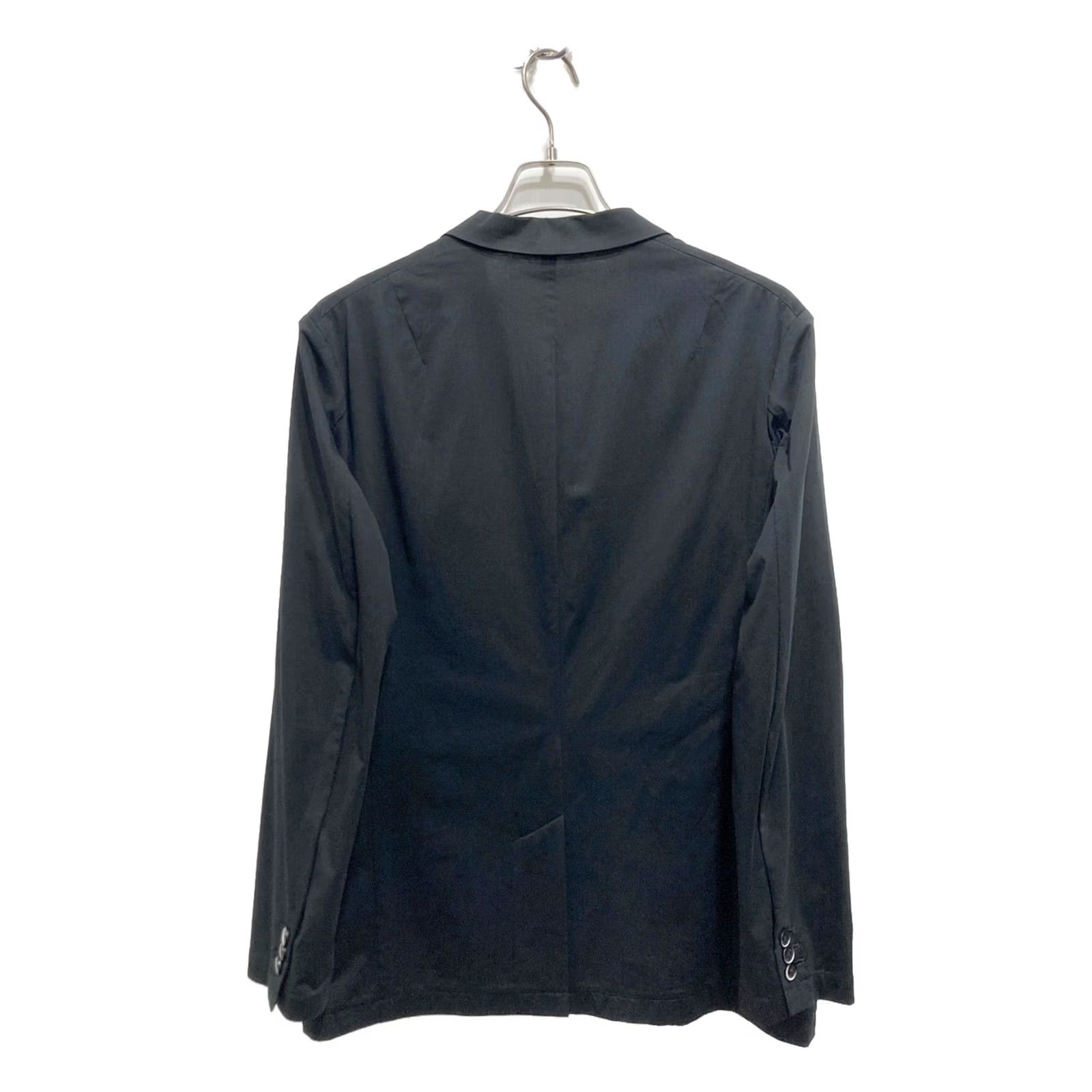 Vintage SOLIDO Tailored Jacket Blazer Men L Black MSL20S4020 Size 42R - 2 Thumbnail