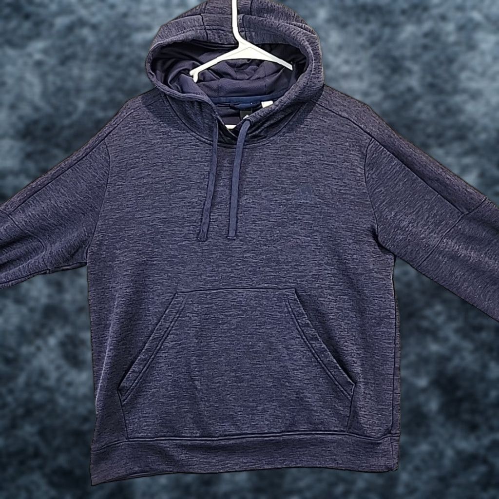 Adidas adidas TI Fleece Pull Over Hoodie Womens L Navy Blue CF0059 Soccer Sweatshirt Size L / US 10 / IT 46 - 1 Thumbnail