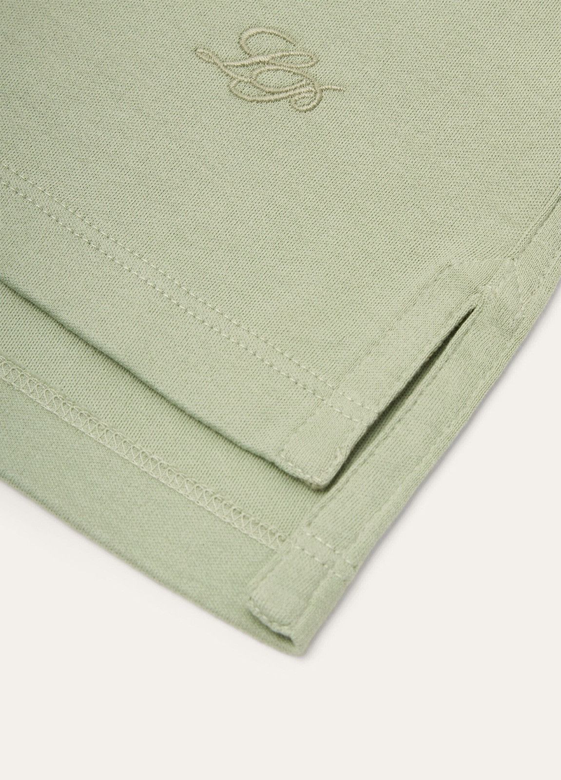 Loro Piana o1srvl11e0526 FAP2881 Tremezzo Polo Shirt in Light Green Size M / US 6-8 / IT 42-44 - 6 Thumbnail