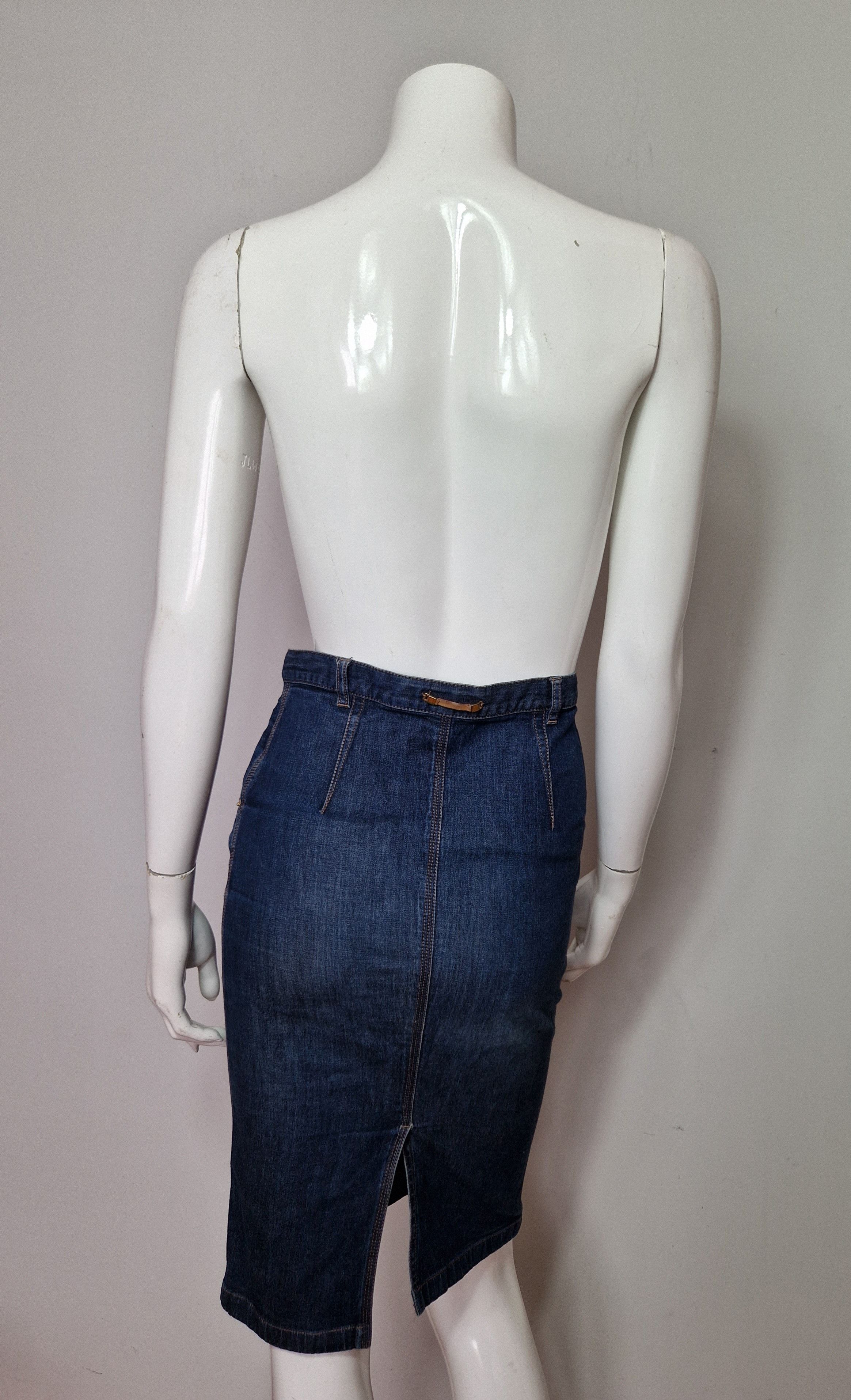 Gucci Gucci denim skirt Size 28" / US 6 / IT 42 - 5 Thumbnail