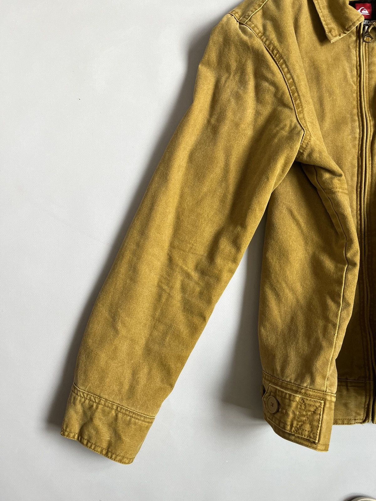 Quiksilver Quiksilver Men Mustard Sherpa Zip Jacket Size US M / EU 48-50 / 2 - 9 Thumbnail