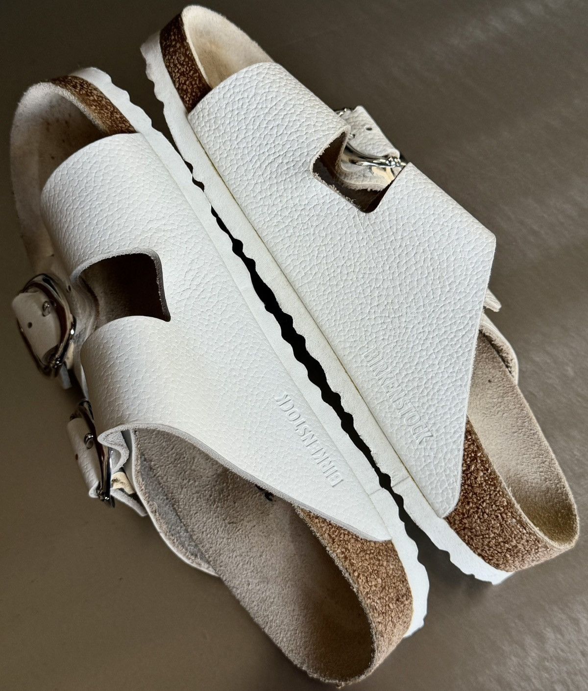 Chrome Hearts Chrome Hearts - Birkenstock Arizona - Leather Sandals Size US 7 / EU 40 - 15 Thumbnail