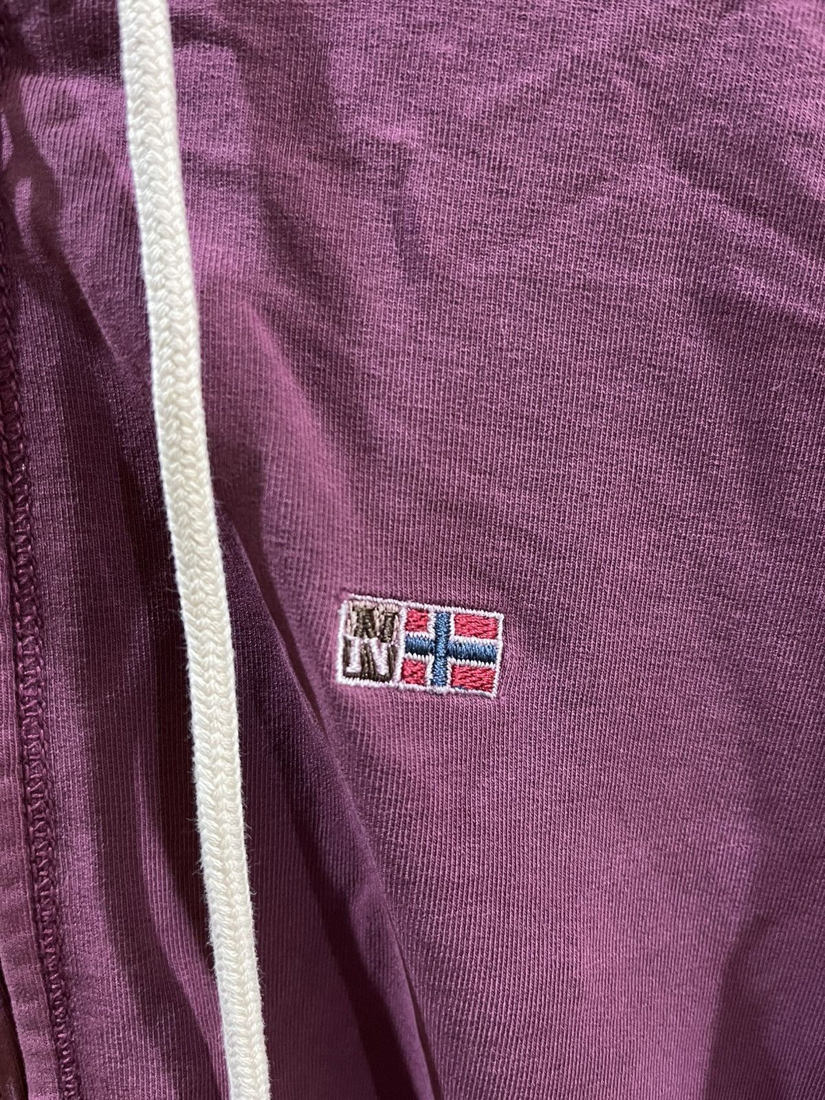 Napapijri Napajiri generic purple zip-up hoodies Size S / US 4 / IT 40 - 4 Thumbnail