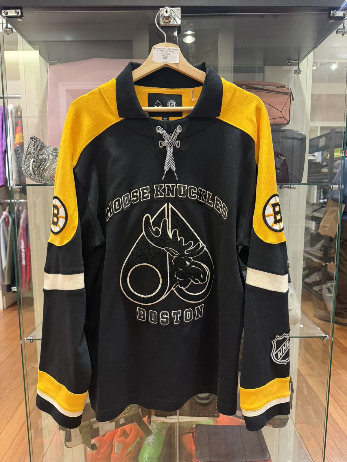 Moose Knuckles Moose Knuckles x NHL Boston Bruins Hockey Jersey Size US M / EU 48-50 / 2 - 1 Thumbnail