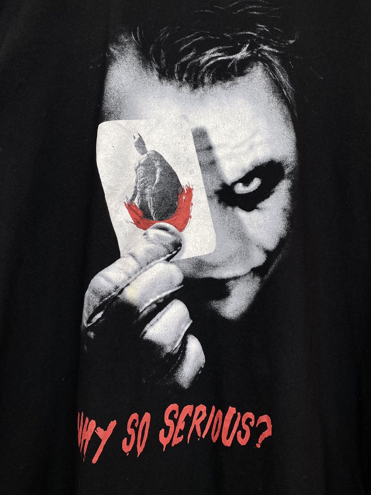 DC Comics The Dark Knight Joker Why So Serious? T-shirt Size L Black Size US L / EU 52-54 / 3 - 6 Thumbnail