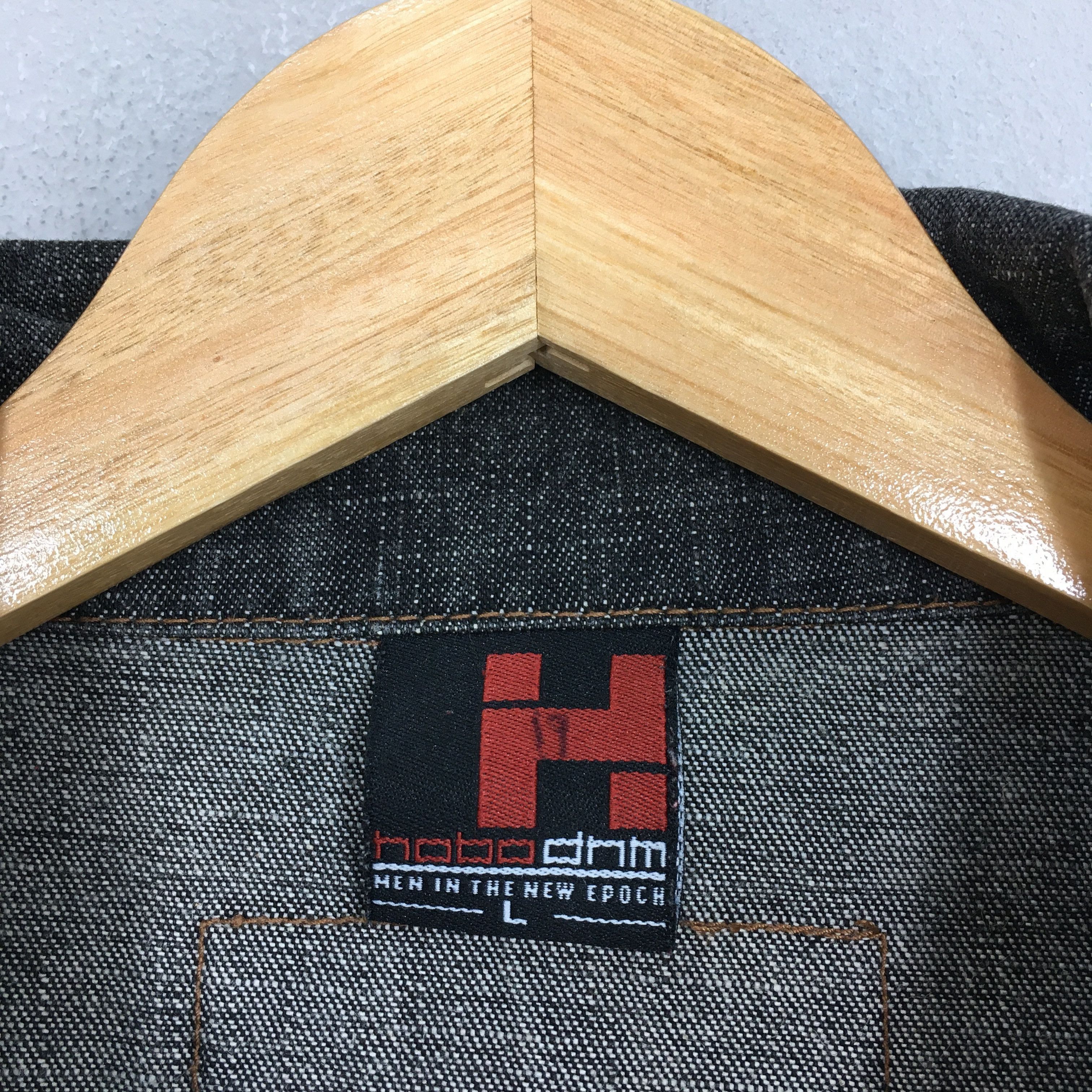 Hobo Vintage 80s Hobo Denim Chore Workers Jacket Labour Large Size US L / EU 52-54 / 3 - 5 Thumbnail