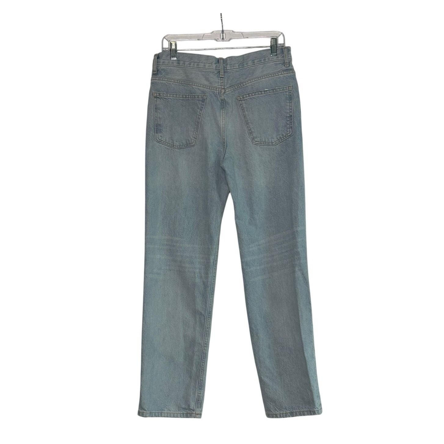 Zara Zara light wash high waist ripped jeans size 6 Size 28" / US 6 / IT 42 - 2 Thumbnail