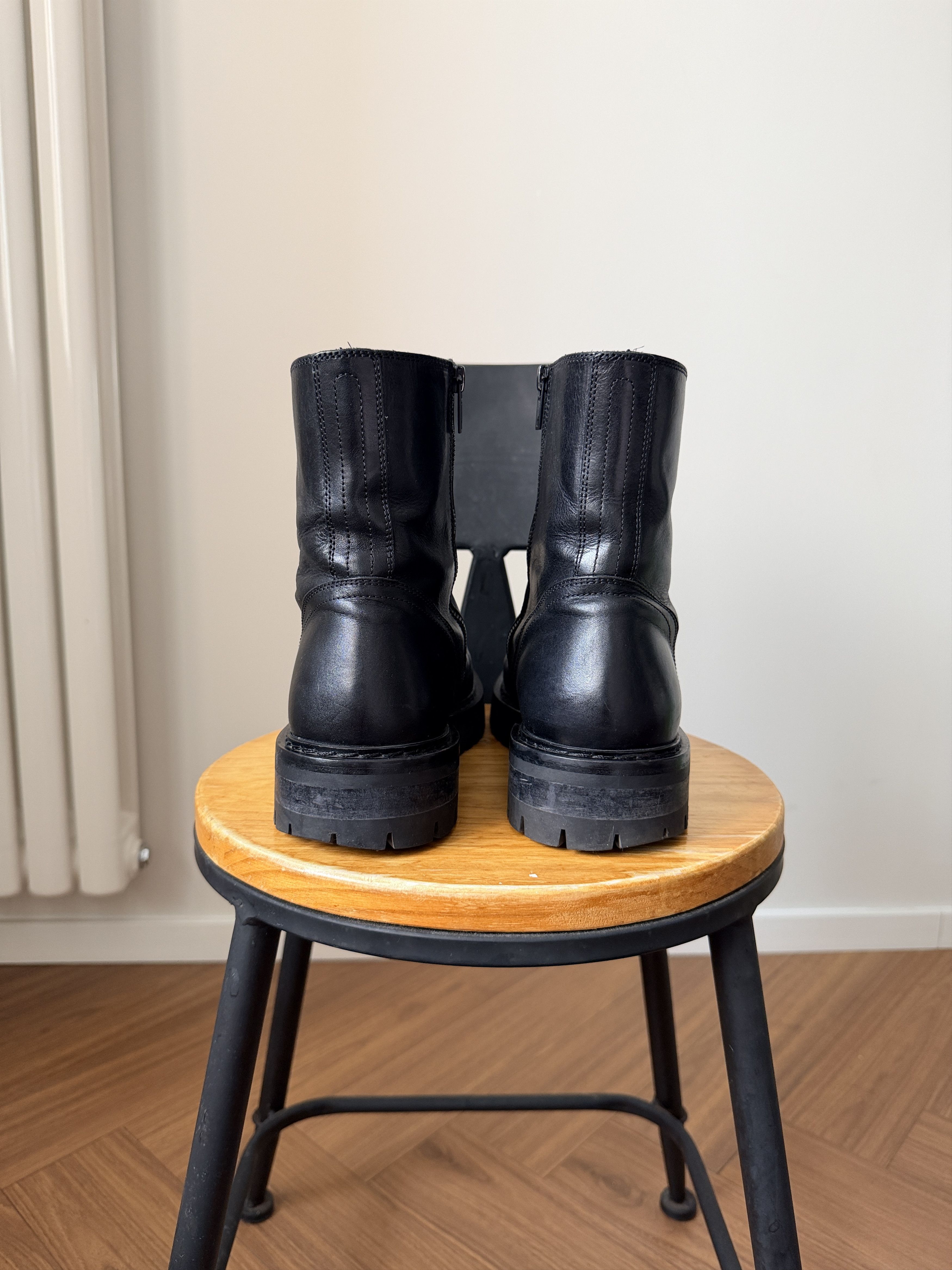 Ann Demeulemeester Ann Demeulemeester Alec Lug Sole Combat Boots Size US 10 / EU 43 - 4 Thumbnail
