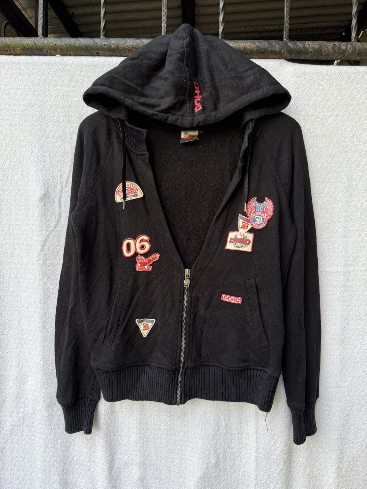 If Six Was Nine Dohc Revolution Patched Hoodie Ifsixwasnine Kmrii Styled Size US M / EU 48-50 / 2 - 1 Thumbnail