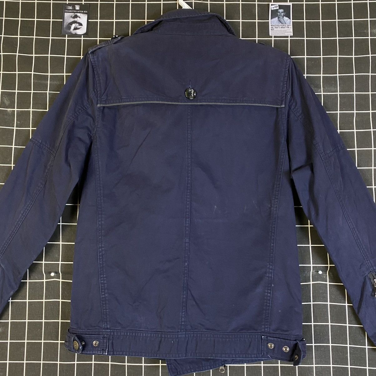 In The Attic 🇯🇵 IN THE ATTIC DOUBLE BREASTED PUNK BIKER JACKET Size US L / EU 52-54 / 3 - 16 Thumbnail