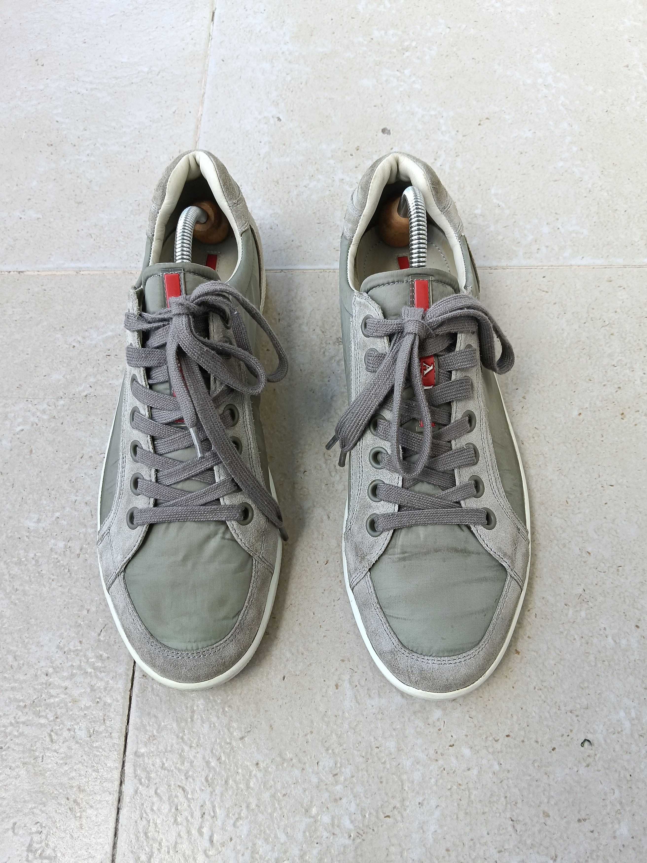 Prada Prada nylon and sued sneakers size 10US 43EU Size US 10 / EU 43 - 1 Thumbnail