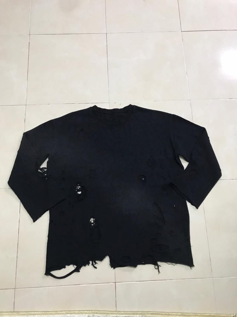 Japanese Brand DISTRESSED PUNK ROCK STYLE SHIRT Size US L / EU 52-54 / 3 - 1 Thumbnail