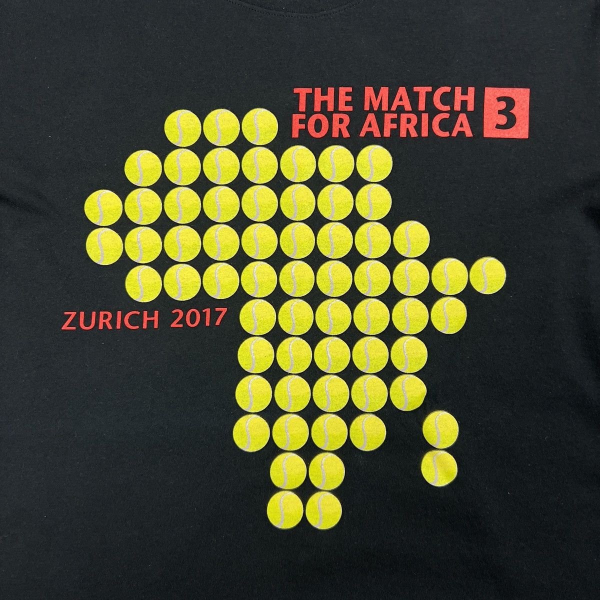 Vintage Nike Tennis Roger Federer RF 2017 Match For Africa 3 Seattle Size US M / EU 48-50 / 2 - 6 Thumbnail