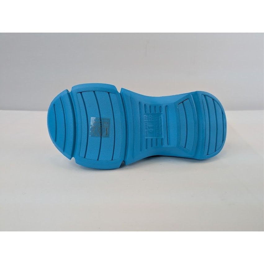 Balenciaga o1rshd1 Rubber Mold Slide Sandals in Blue 41 Size US 8 / EU 41 - 13 Thumbnail