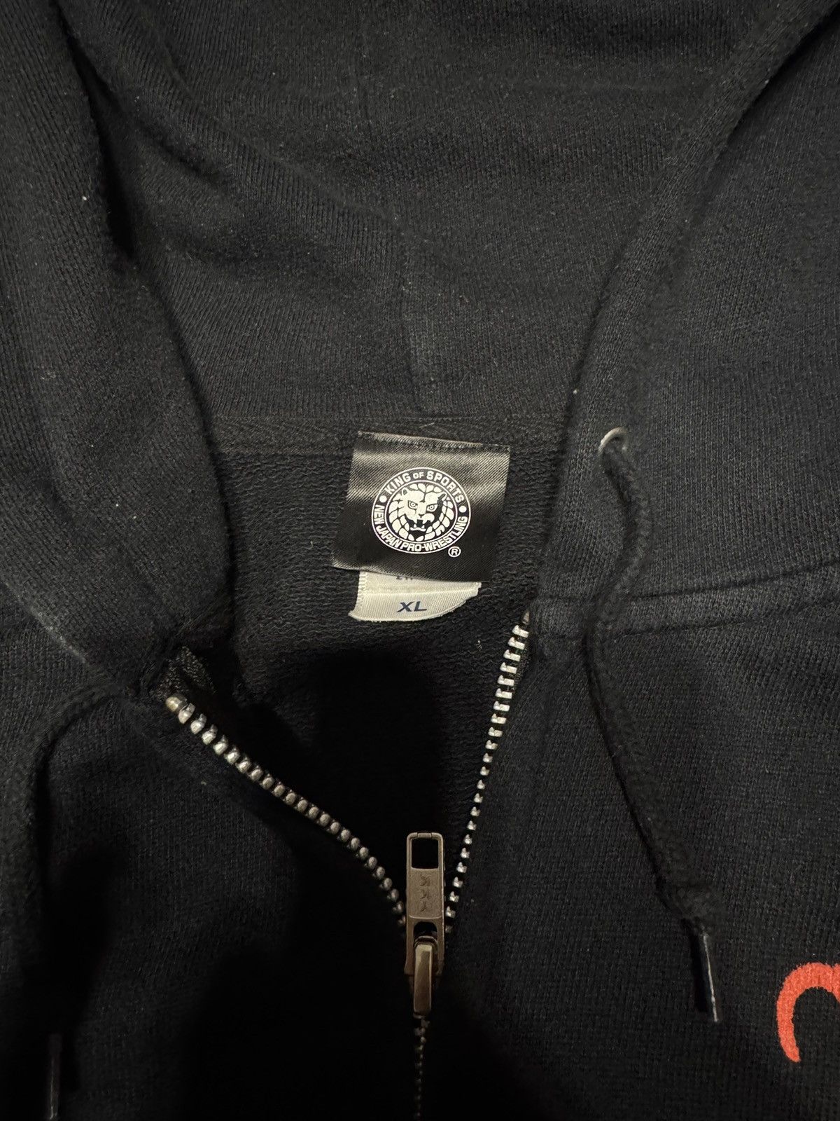Vintage 🐞 Tetsuya Naito TRANQUILO Los Ingobernables de Japon Hoodie Size US XL / EU 56 / 4 - 4 Thumbnail