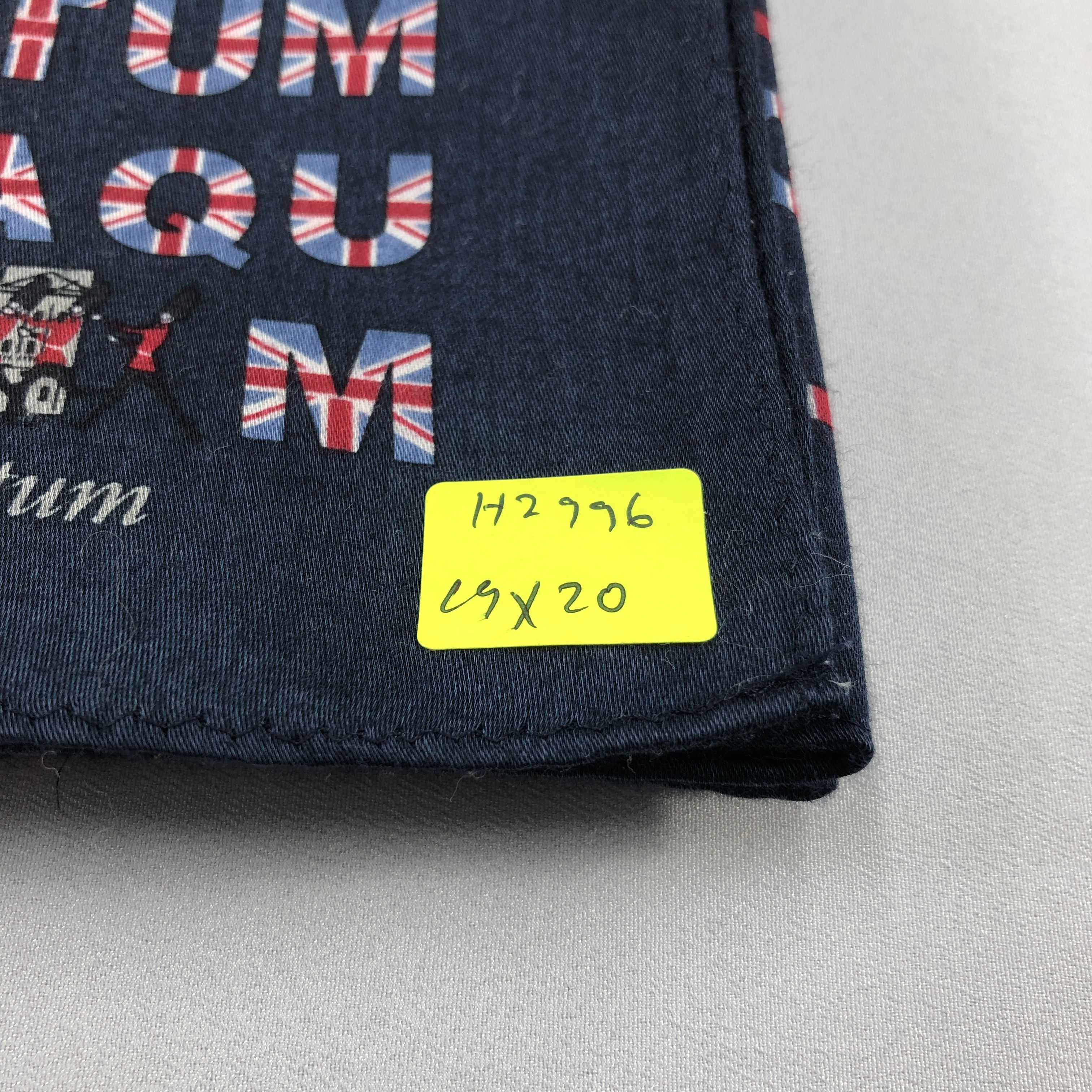 Aquascutum Aquascutum Union Jack Handkerchief Neckerchief Bandana H2996 Size ONE SIZE - 6 Thumbnail