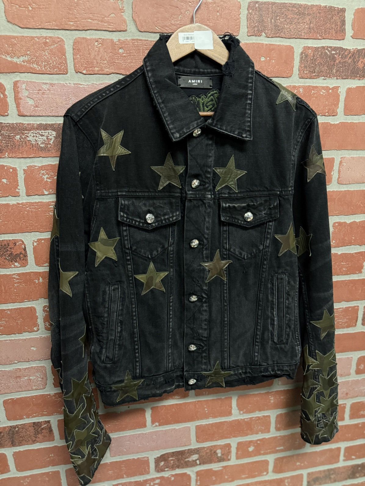 Amiri Amiri Denim Chemist Jacket Size Large $2490 Retail Size US L / EU 52-54 / 3 - 2 Thumbnail