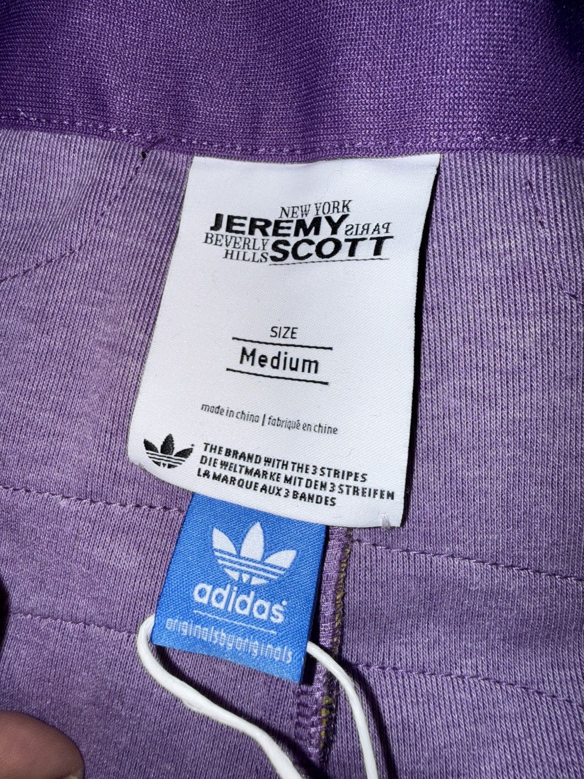 Adidas × Jeremy Scott JEREMY SCOTT ADIDAS MOTOR PANTS- PURCHASED FROM STEVE AOKI Size US 32 / EU 48 - 9 Thumbnail