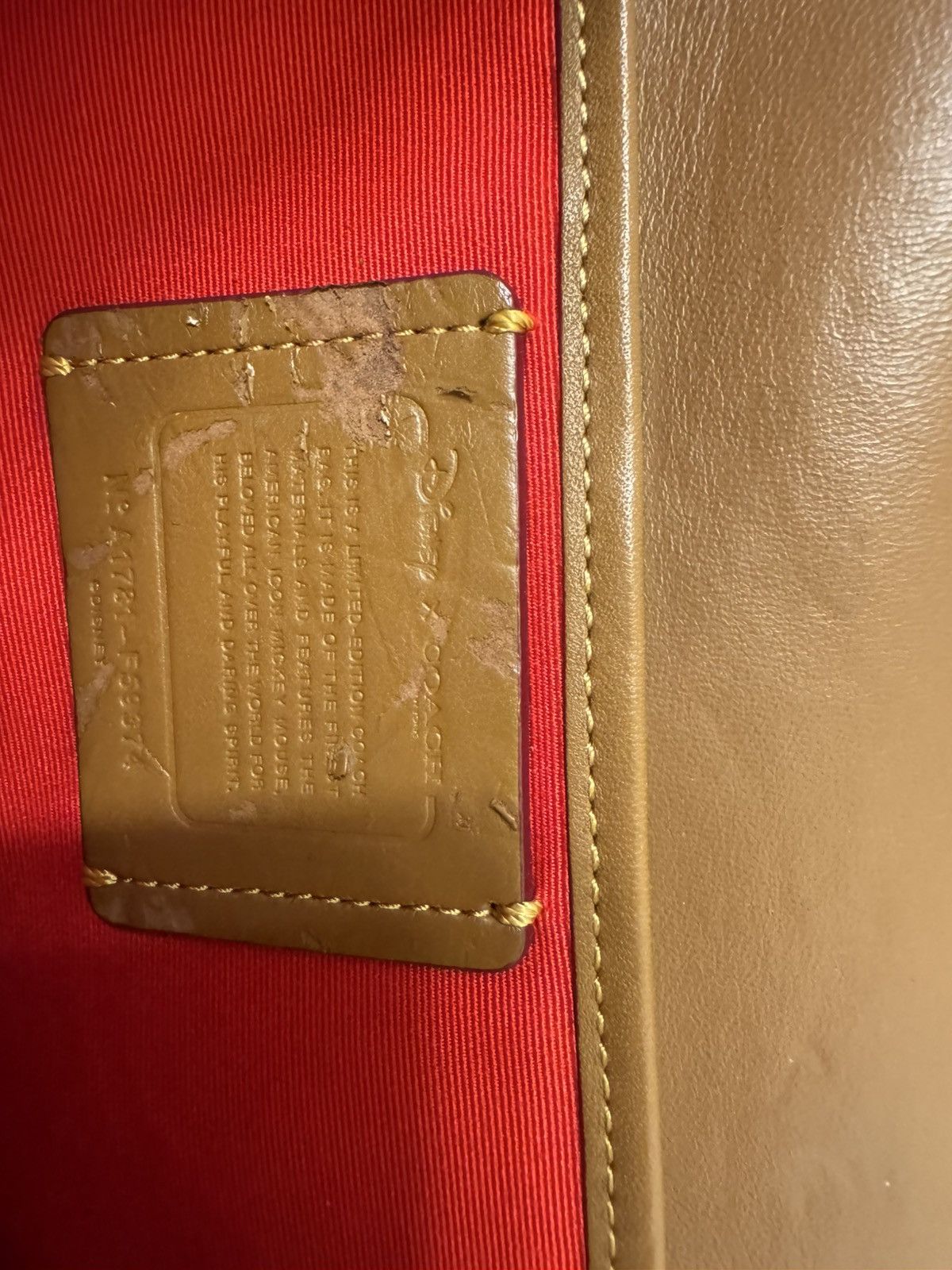 Coach × Disney Disney X Coach Mickey Mouse Penny Leather Crossbody Bag Size ONE SIZE - 7 Thumbnail