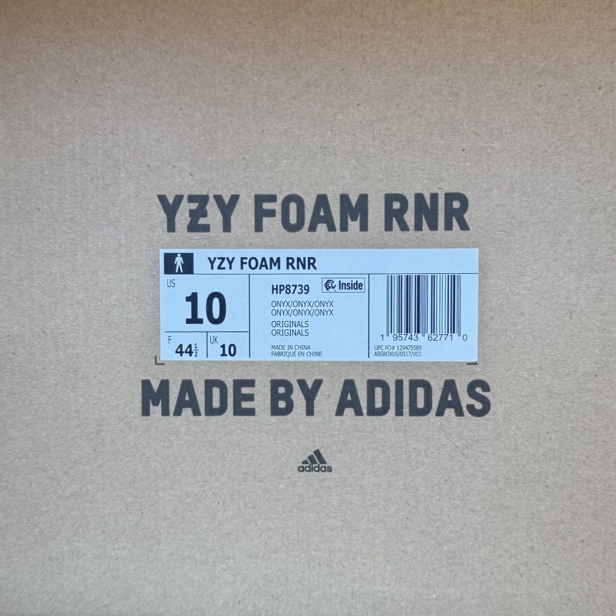 Yeezy Adidas Yeezy Foam Runner Onyx Size 10 - HP8739 Size US 10 / EU 43 - 6 Thumbnail