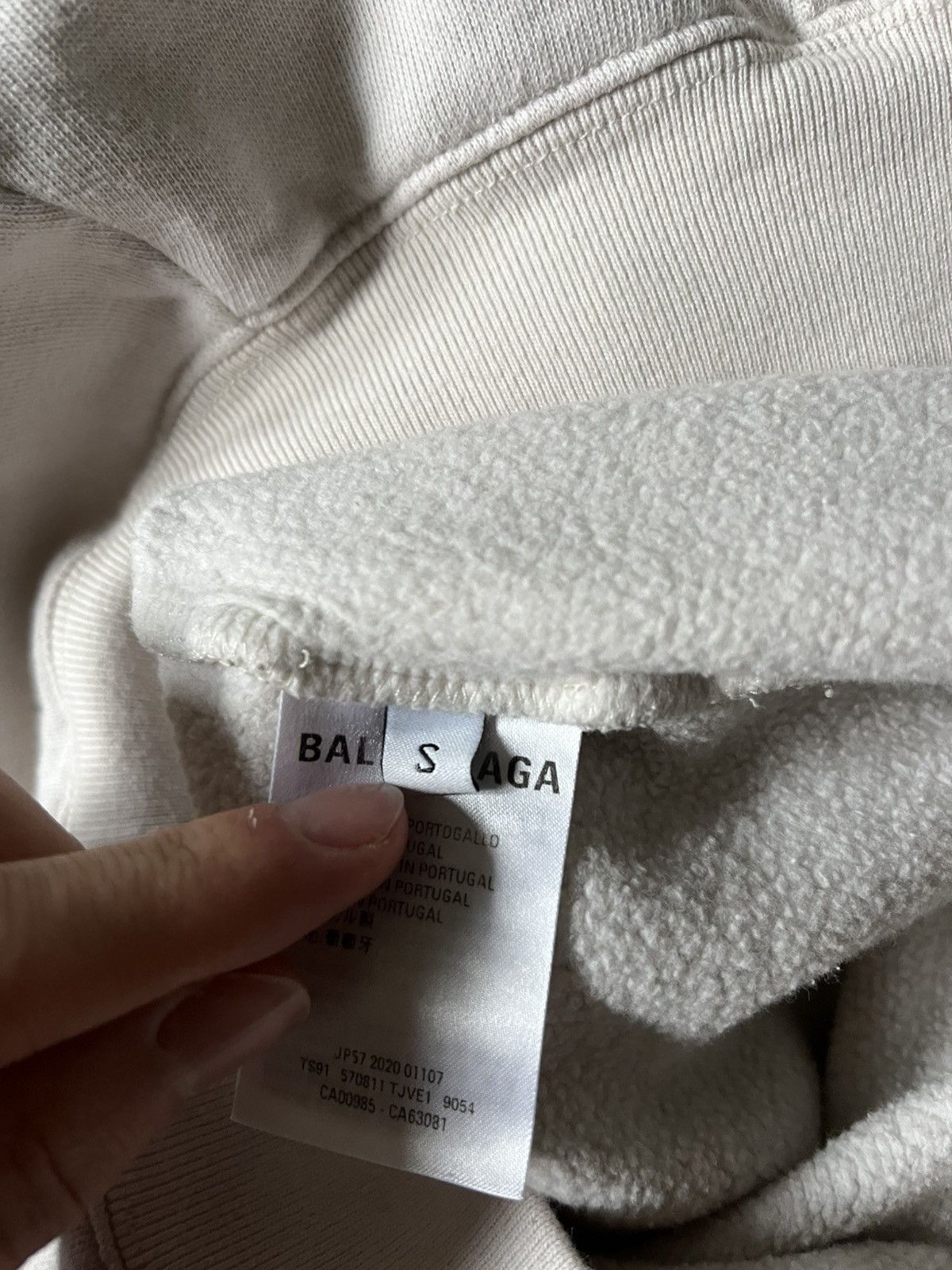 Balenciaga Balenciaga football beige hoodie rare Size US S / EU 44-46 / 1 - 10 Thumbnail