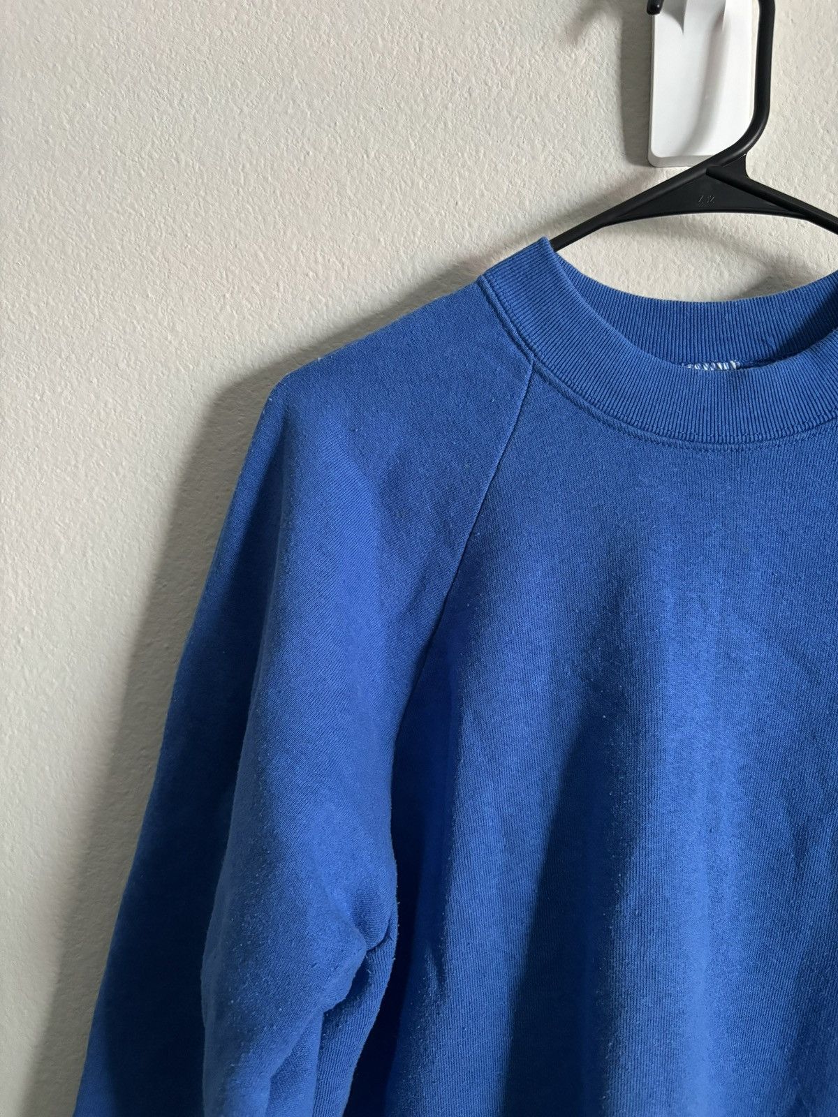Vintage Vintage 80s/90s Fruit of the Loom Blank Raglan Sweatshirt Size US L / EU 52-54 / 3 - 6 Thumbnail