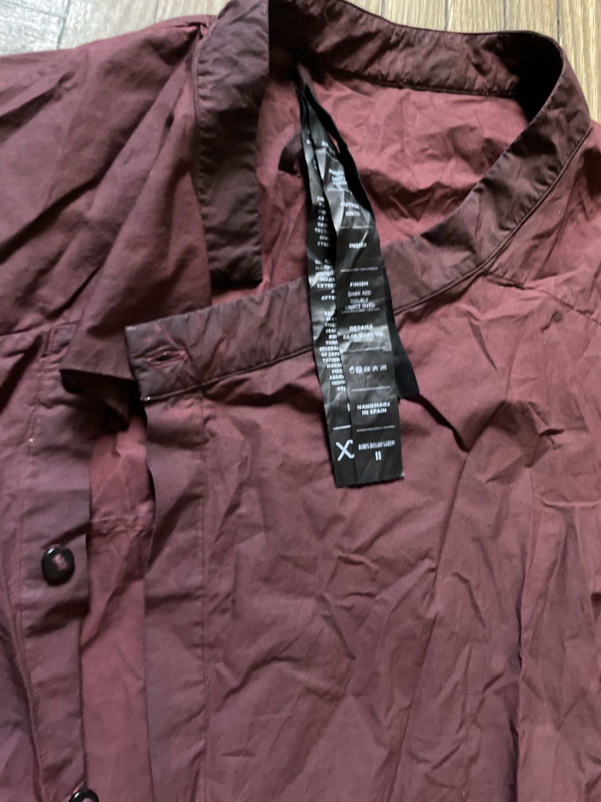 Boris Bidjan Saberi Boris B Saberi lonh shirt with gloves Size US M / EU 48-50 / 2 - 7 Thumbnail