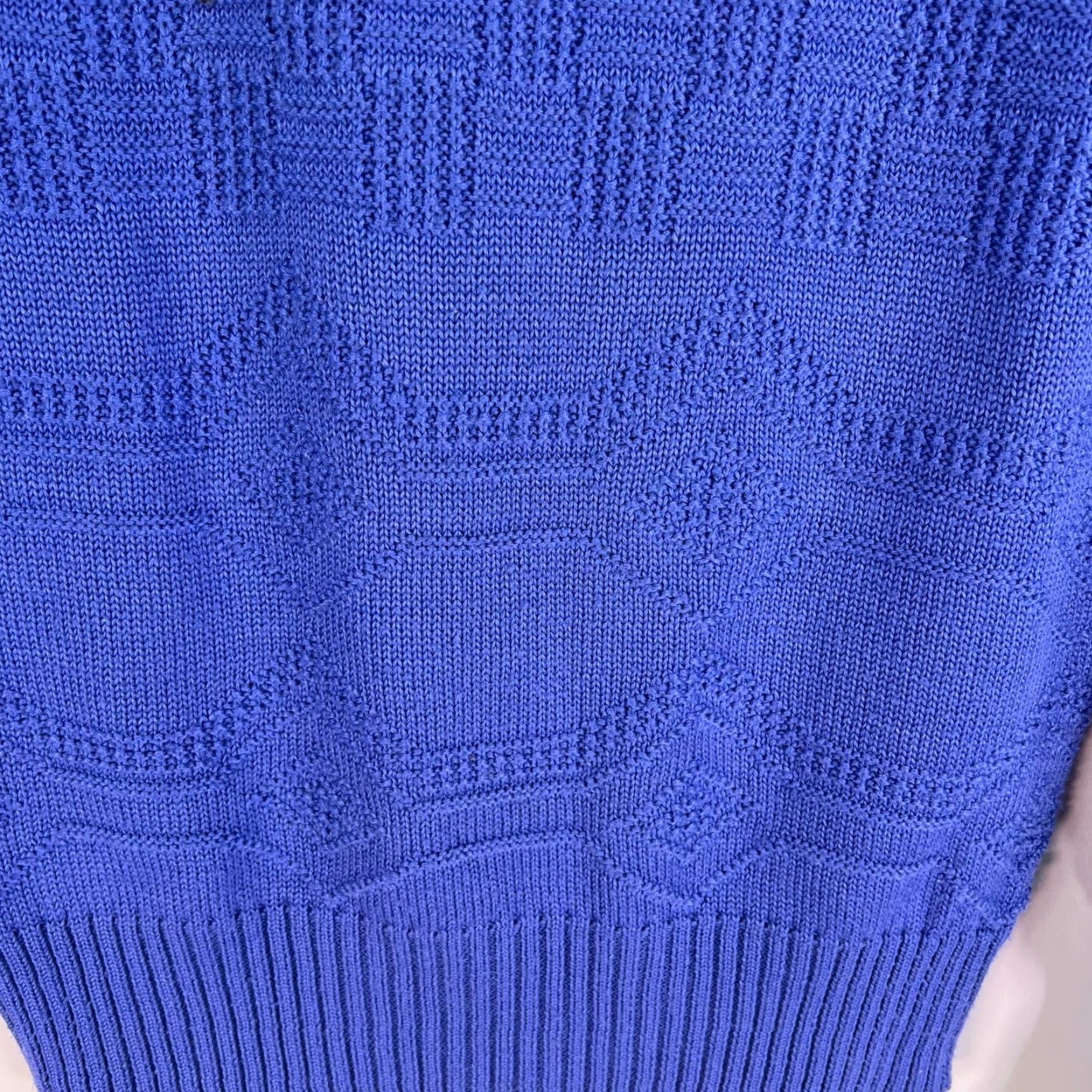 Vintage VINTAGE Meister Wool Blend Turtleneck Cable Knit Sweater Men Size S Blue 80s Autumn Winter Male Pullover Size US S / EU 44-46 / 1 - 4 Thumbnail
