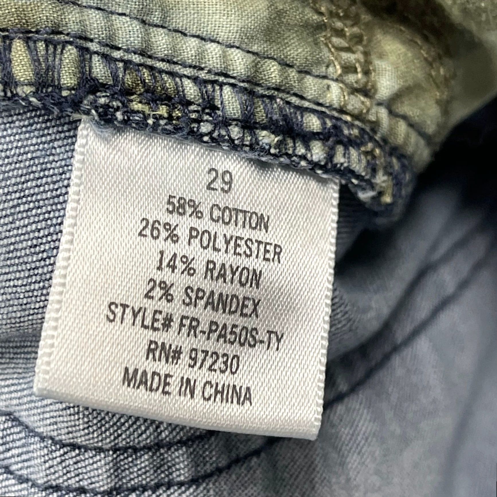 Vintage Harper Jeans Women Skinny 29 Dark Wash Blue Denim High Rise 26 In Inseam Belt Loops 5-Pocket Cotton Blend Denim Size 26" / US 2 / IT 38 - 7 Thumbnail