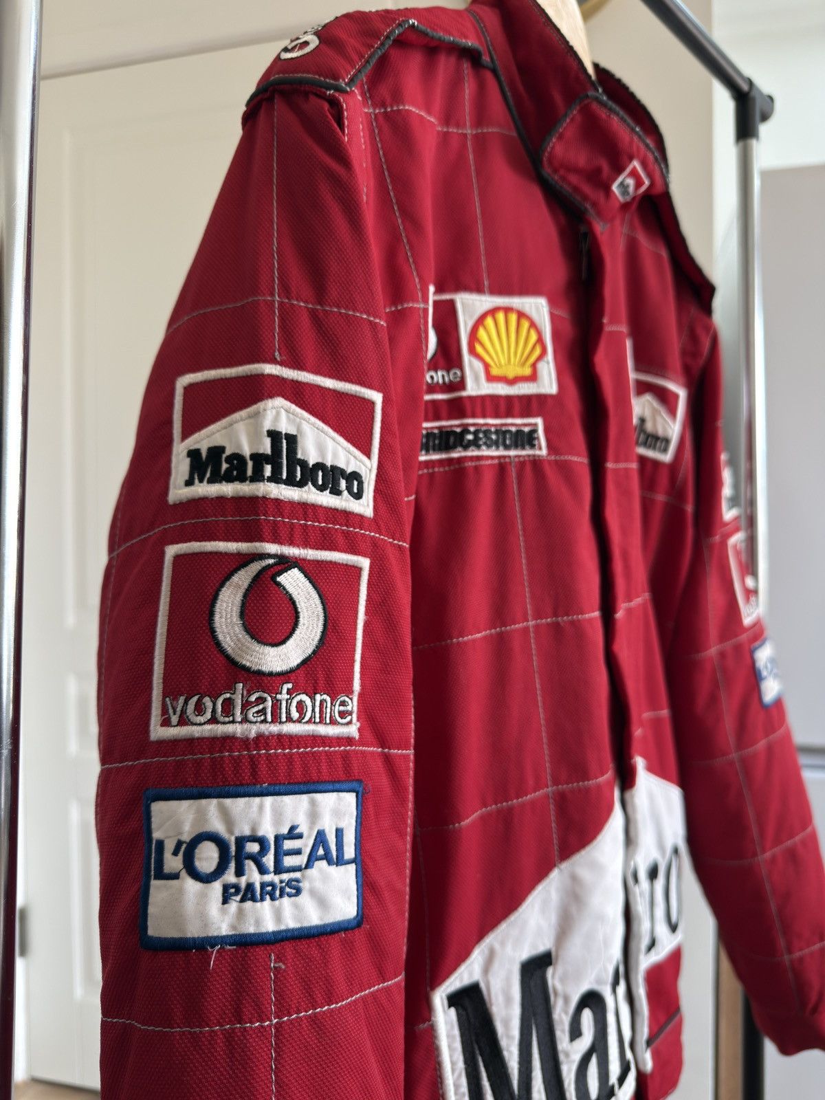 Ferrari Marlboro Ferrari Vintage Michael Schumaher Racing Jacket F1 Size US L / EU 52-54 / 3 - 9 Thumbnail