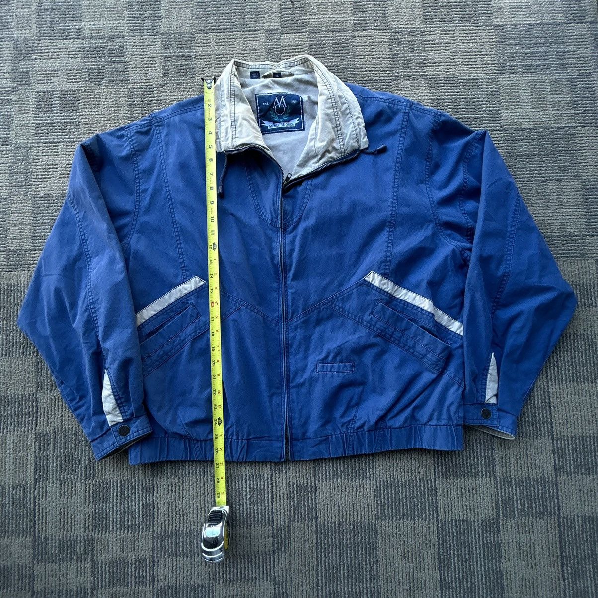 Members Only Members Only Vintage 90’s Navy Blue/ Tan Full Zip Jacket Size US XL / EU 56 / 4 - 7 Thumbnail