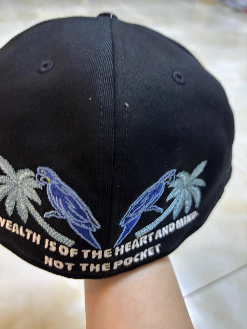 Billionaire Boys Club ICECREAM fully embroidered astronaut baseball cap. Size 36 - 2 Thumbnail