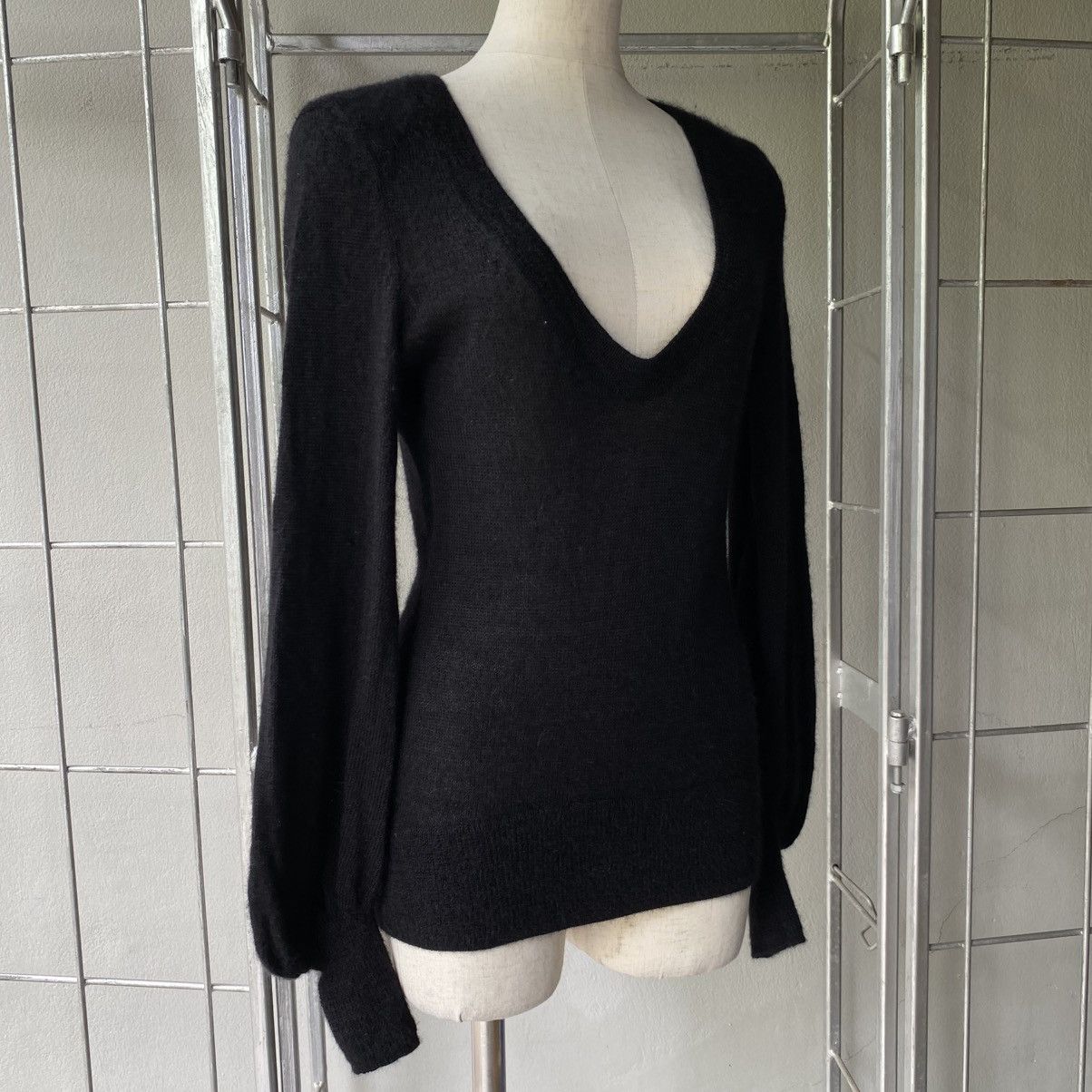 Tsumori Chisato TSUMORI CHISATO Black Soft Mohair V-Neck Knit Sweater Size XS / US 0-2 / IT 36-38 - 13 Thumbnail