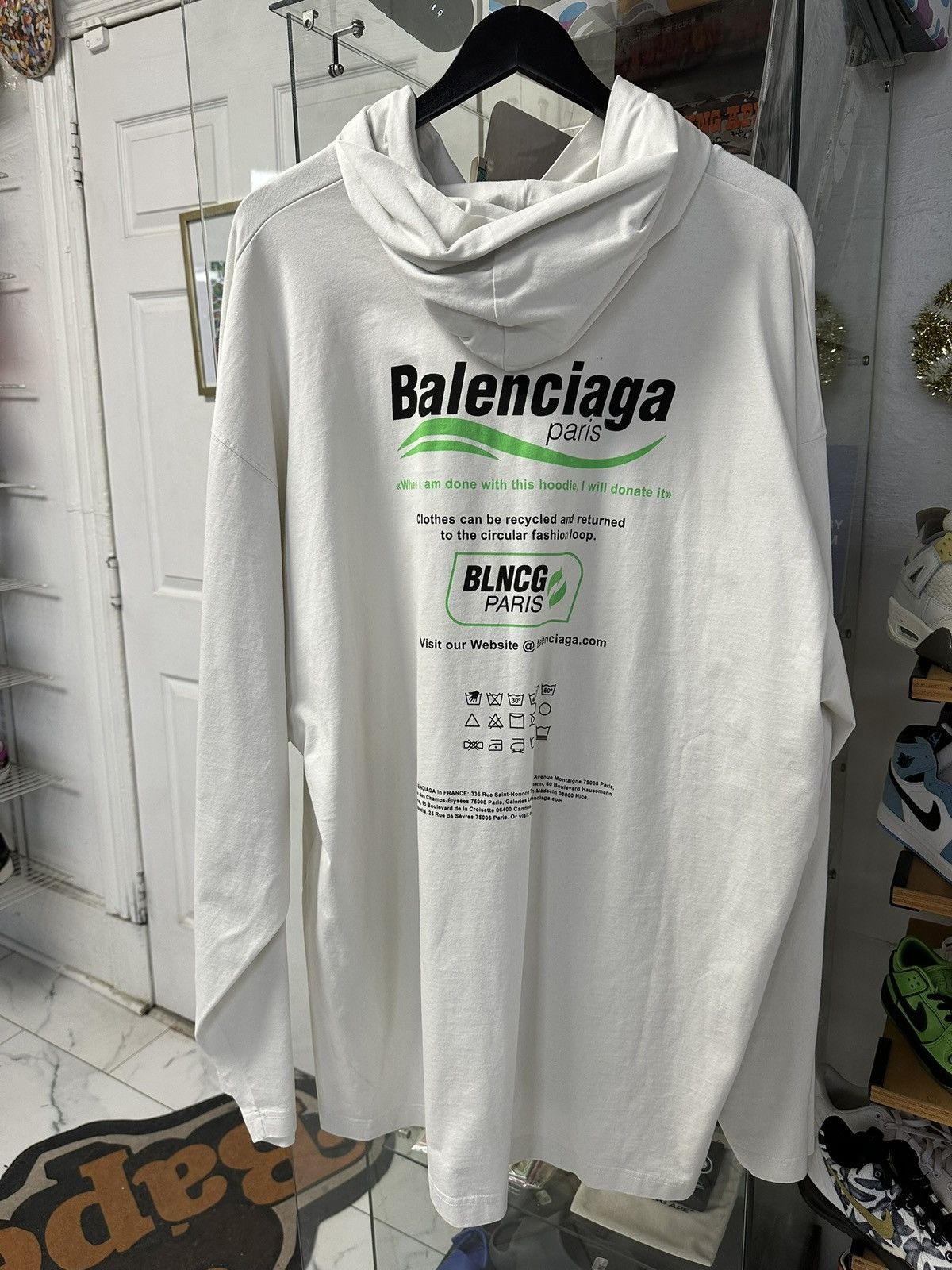 Balenciaga Balenciaga BB Paris Pullover Size US S / EU 44-46 / 1 - 2 Thumbnail