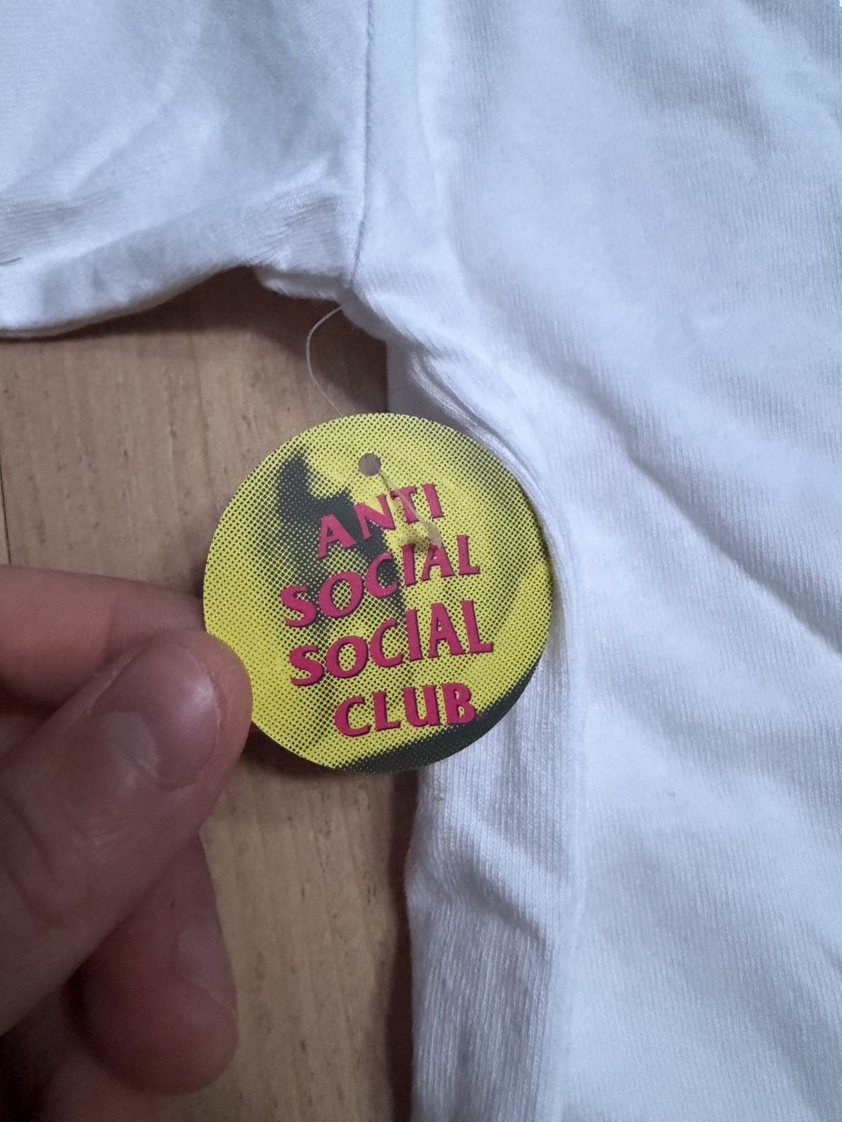 Anti Social Social Club Anti Social Social Club Holographic “Get Weird Tee” Size US S / EU 44-46 / 1 - 7 Thumbnail