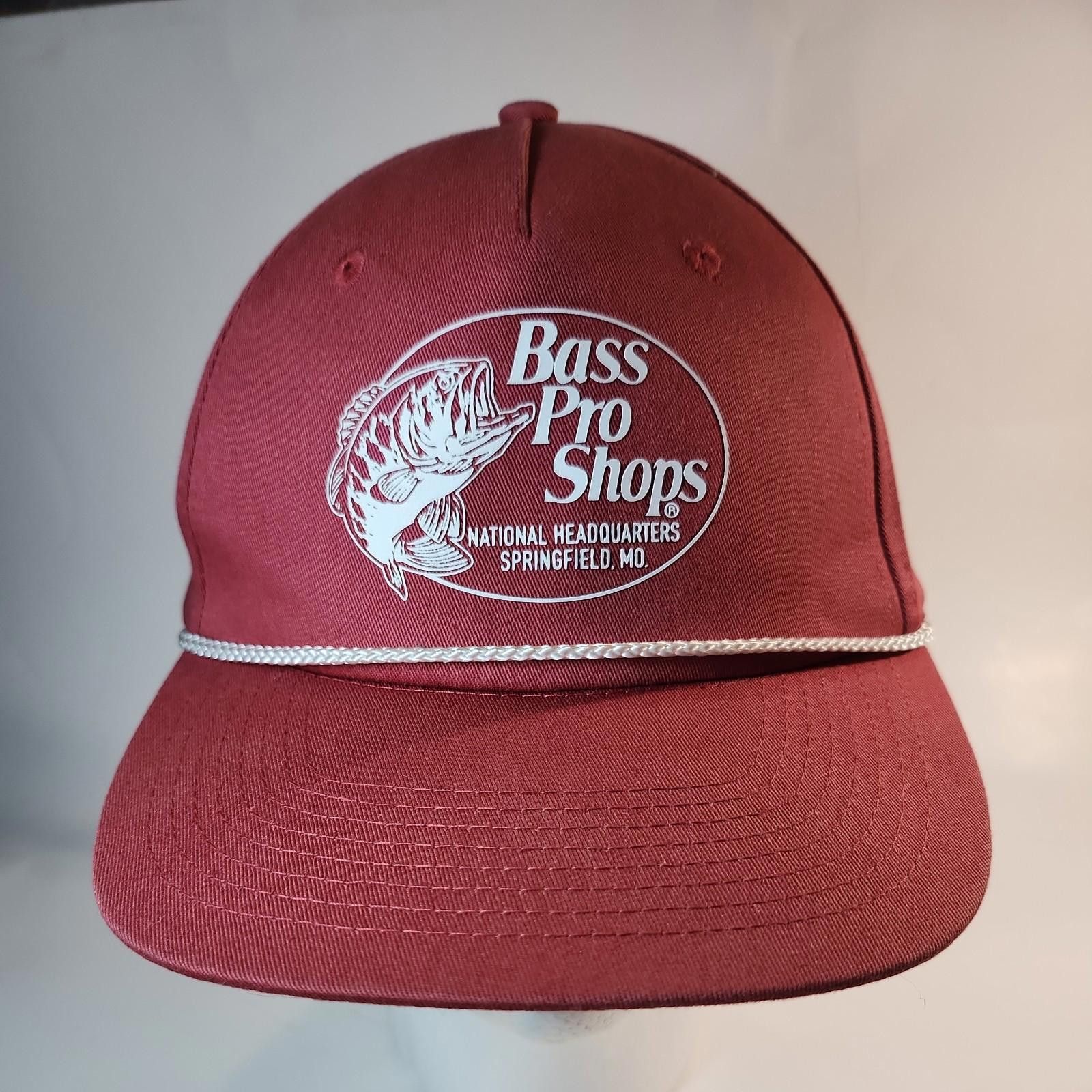 Bass Pro Shops BASS PRO SHOP Fishing Hat Logo Rope Snap Trucker Nautical Size ONE SIZE - 1 Thumbnail
